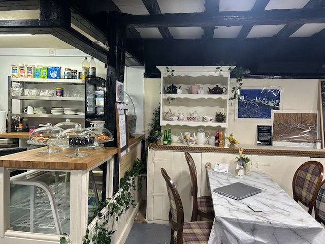 Tea Room with Ancient Well